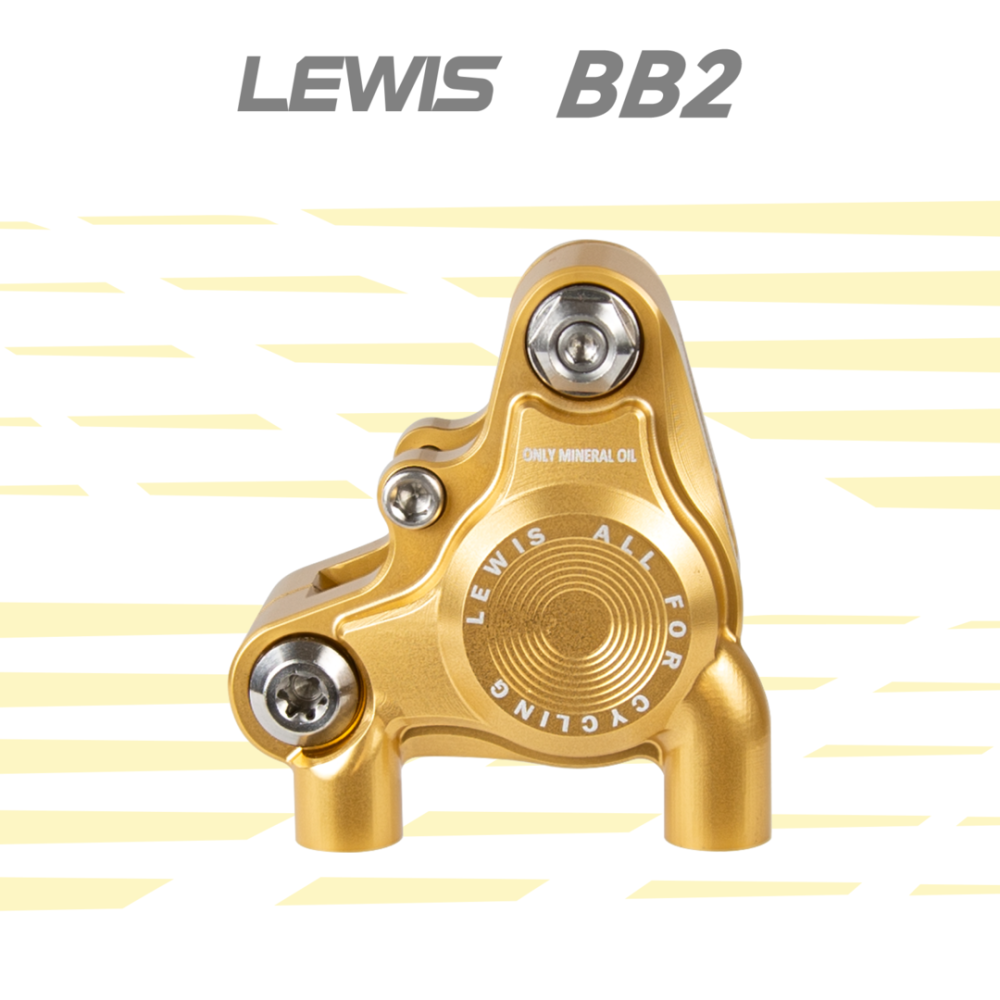 Lewis Bremssattel Road BB2 SS Mineral Oil Gold