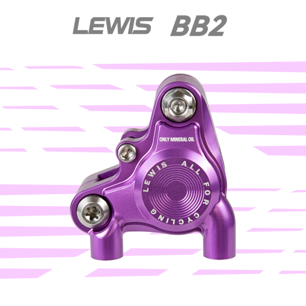 Lewis Bremssattel Road BB2 SS Mineral Oil Purple