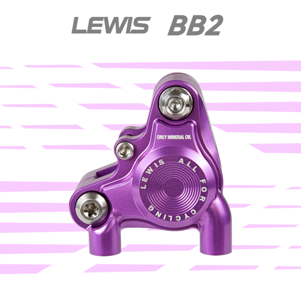 Lewis Bremssattel Road BB2 Ti DOT Purple