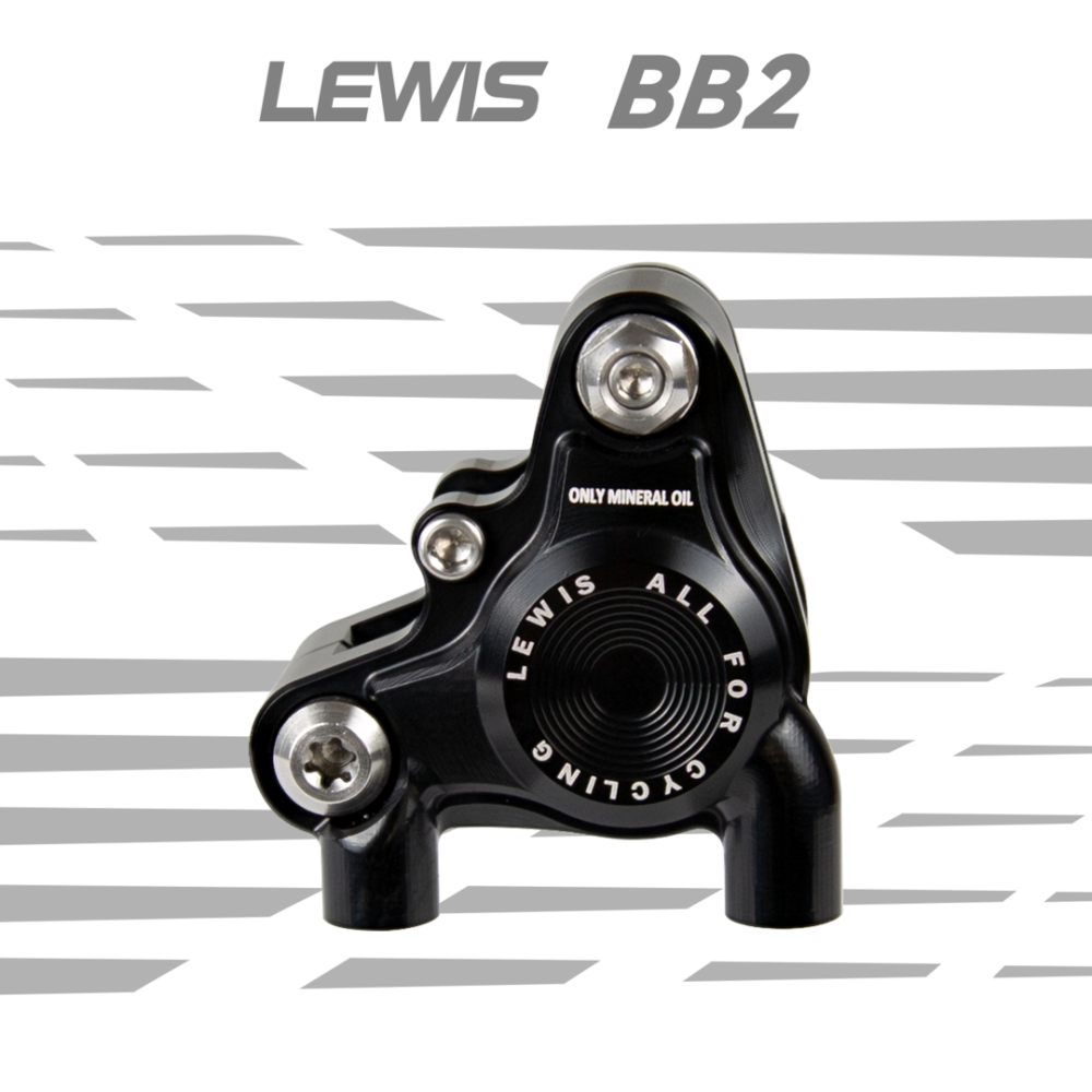 Lewis Bremssattel Road BB2 Ti DOT Black