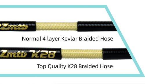 Lewis Bremsleitung K28 Kevlar Black 1m a