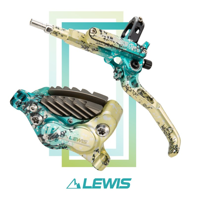 Lewis Bremsen Set LHP U4 Golden Jade