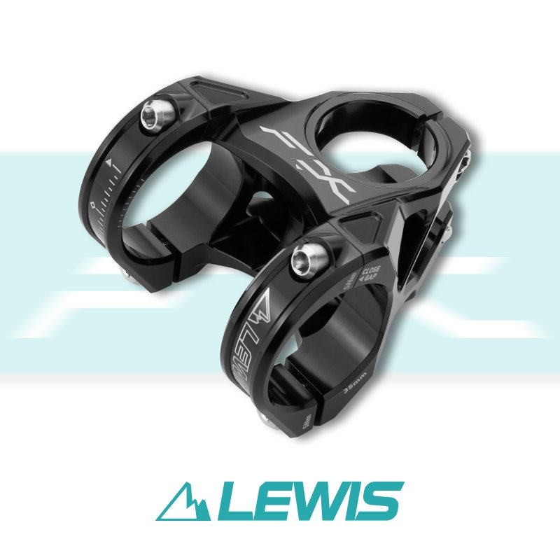 Lewis Vorbau 40mm d35mm schwarz SS