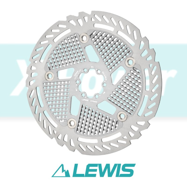 Lewis Bremsscheibe 200mm x 2.3mm MTB silber